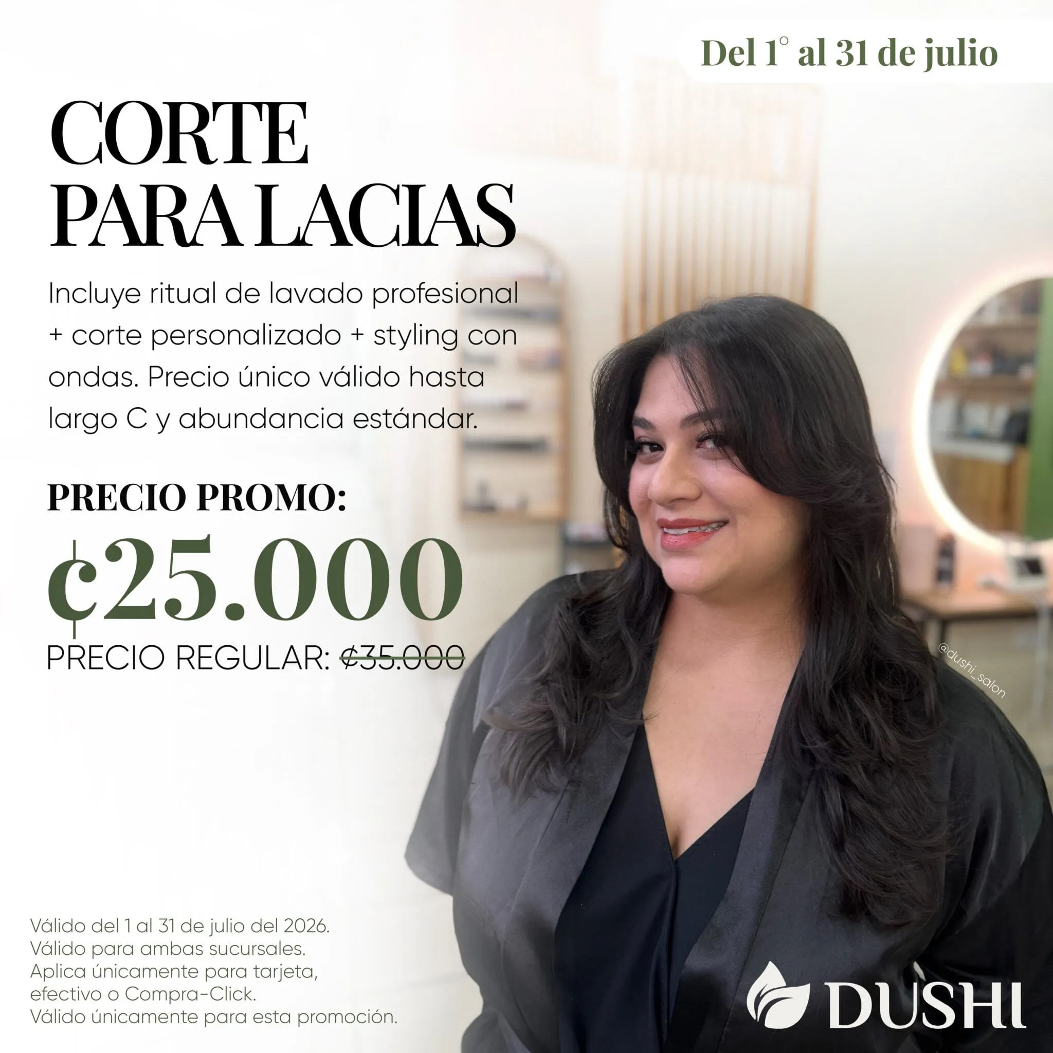 Corte para lacias
