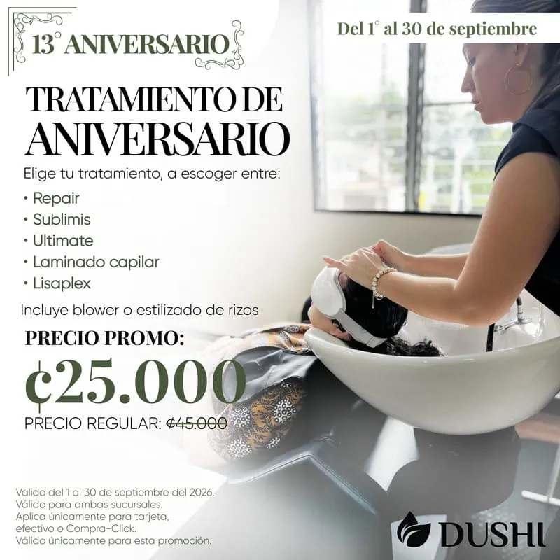Tratamiento aniversario