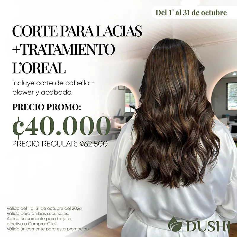 Corte para Lacias + Tratamiento L'Oreal