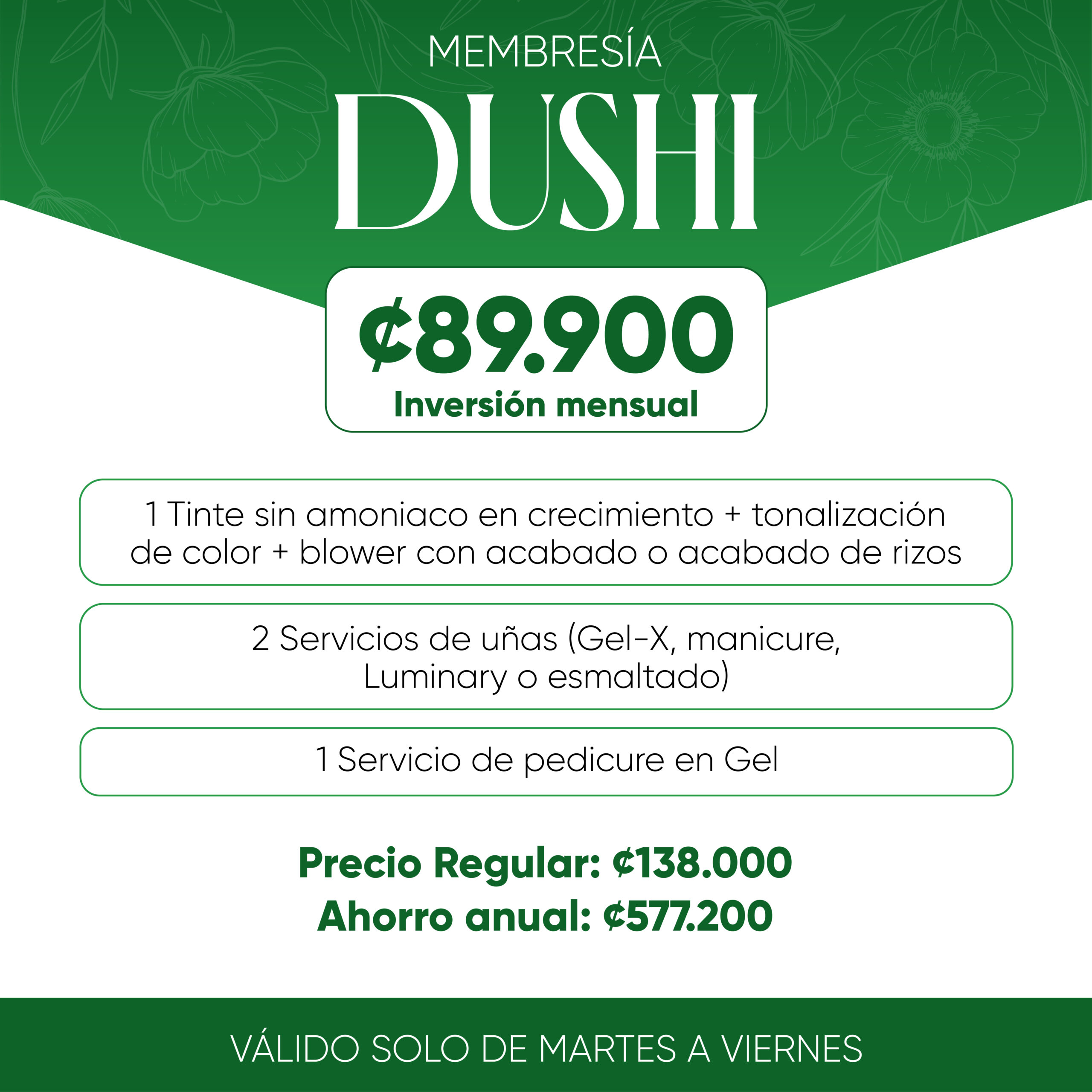 nuevo membresias 2026_DUSHI-06 Membresía Dushi - Imagen 1