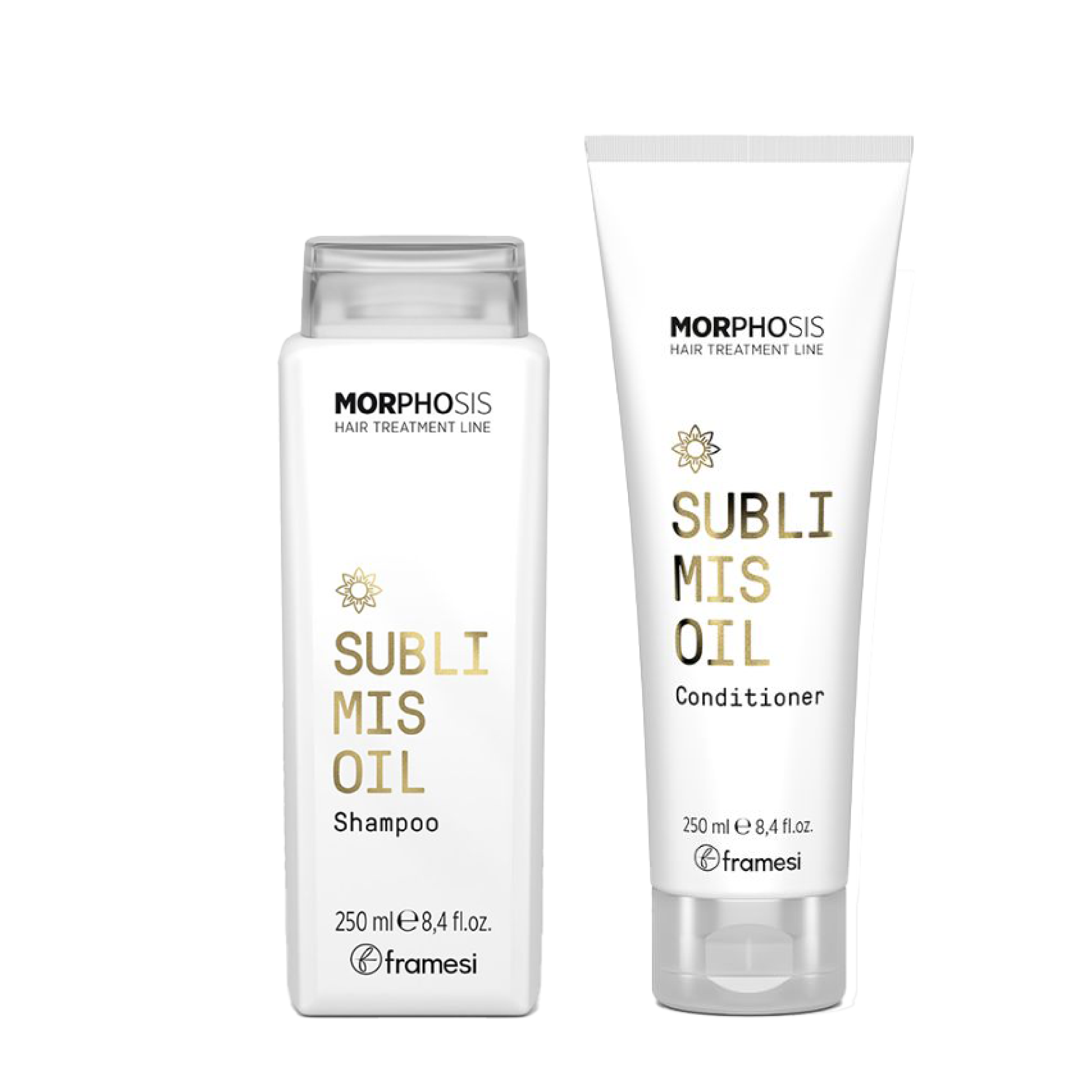 PRODTS FRAMESI-69 FRAMESI duo SUBLIMIS OIL Shampoo + Conditioner 250ml - Imagen 1